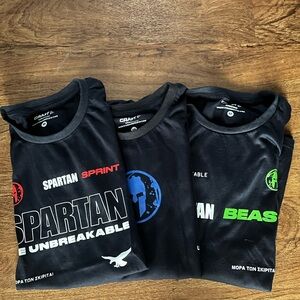 2022 Spartan Trifecta Tees